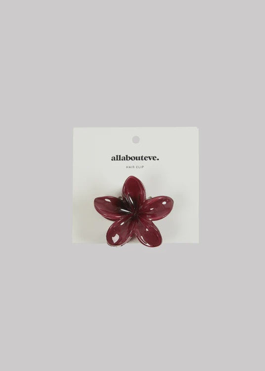 Ruby Hibiscus Clip Port