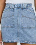 Becca Denim Mini Skirt Blue