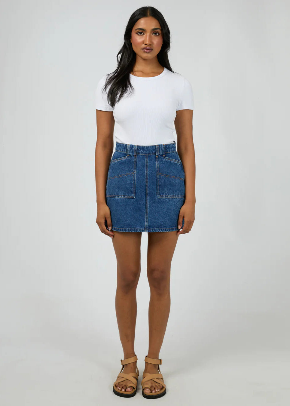 Becca Denim Mini Skirt