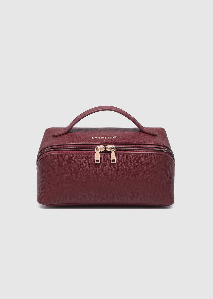 ELLIS  Makeup Bag - Burgundy