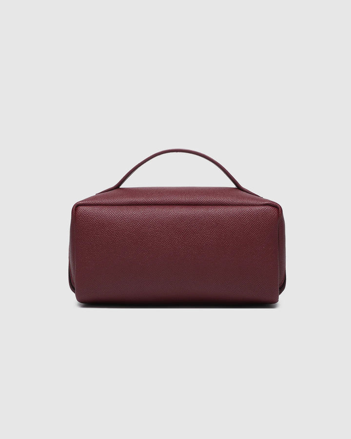 ELLIS  Makeup Bag - Burgundy