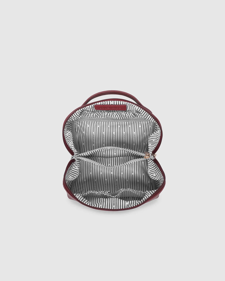 ELLIS  Makeup Bag - Burgundy