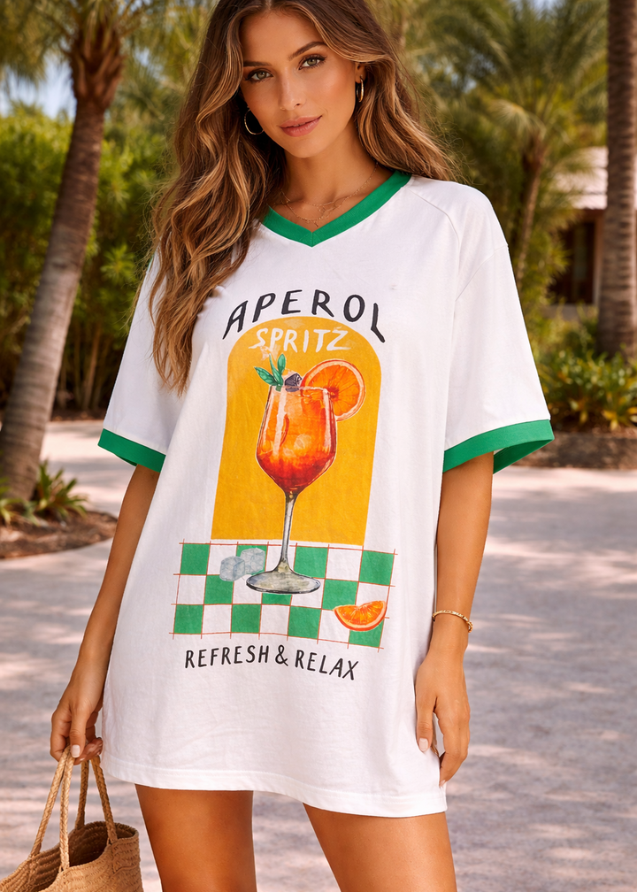 APEROL SPRITZ TEE By BY FRANKIE
