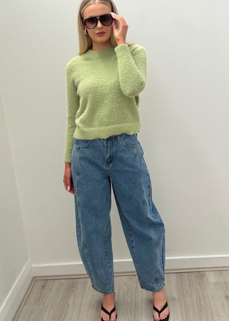 Lucette Luxe' Knit  Sage
