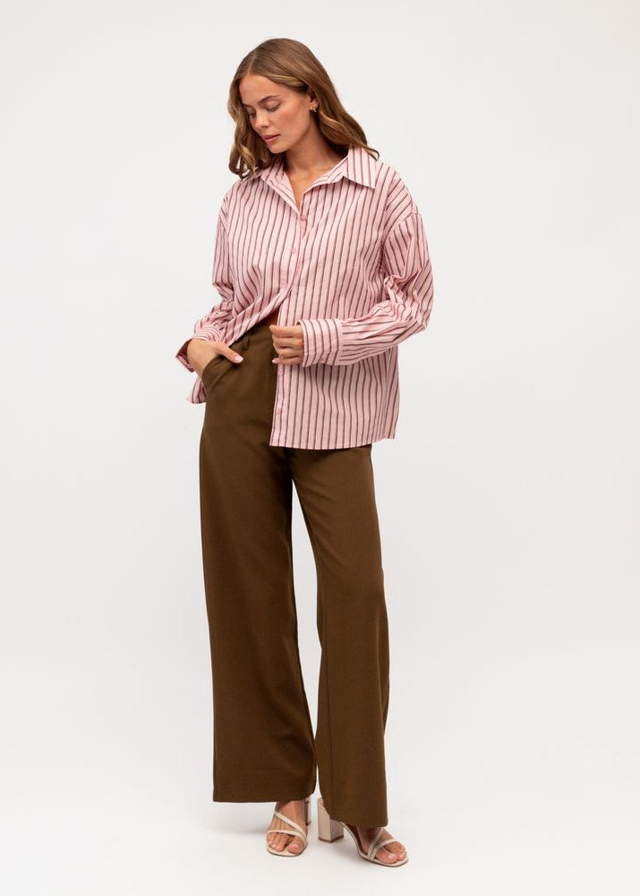 Unfolded Stripe Shirt