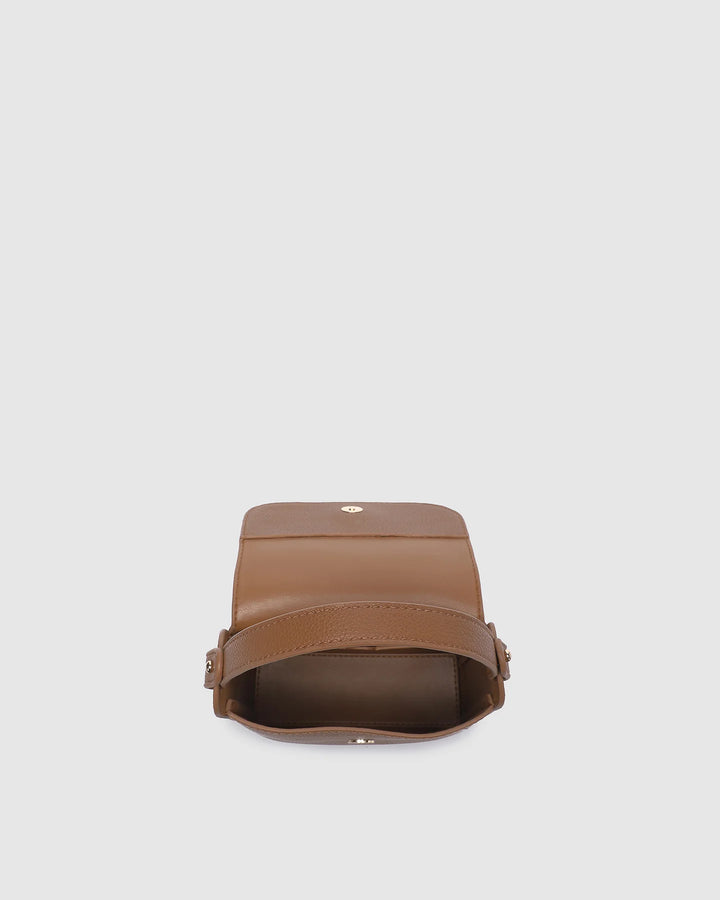 BESSIE Crossbody Phone Bag  Toffee