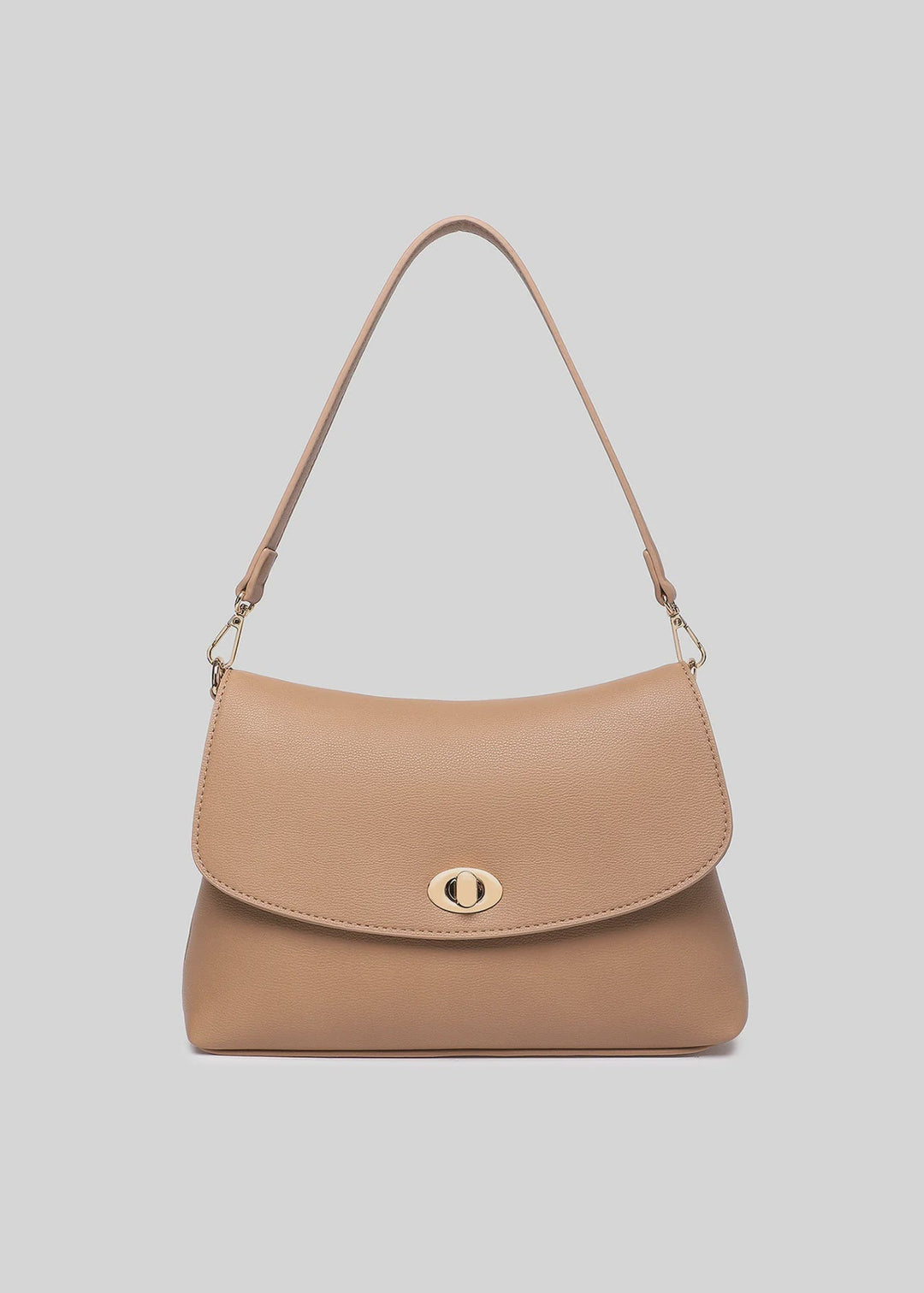 NISHA Shoulder Bag  Camel