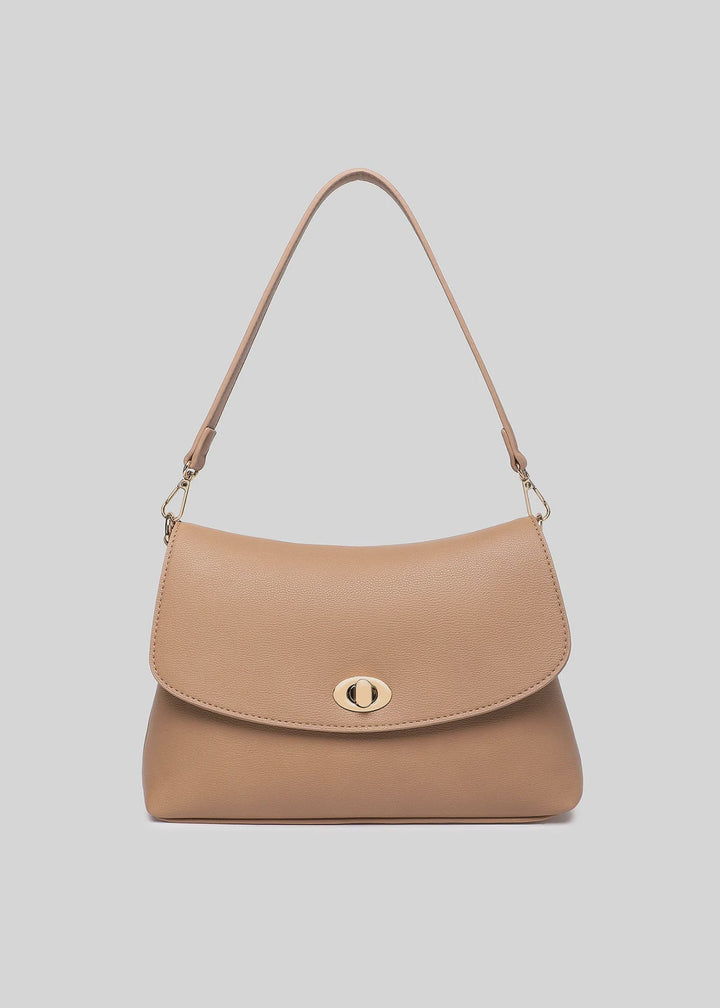 NISHA Shoulder Bag  Camel