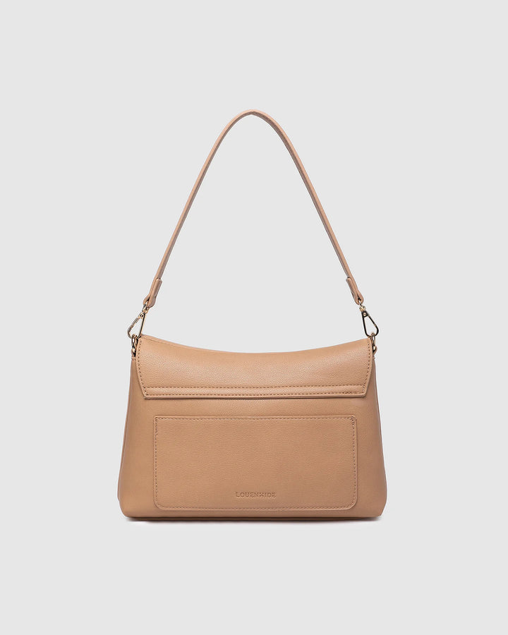 NISHA Shoulder Bag  Camel