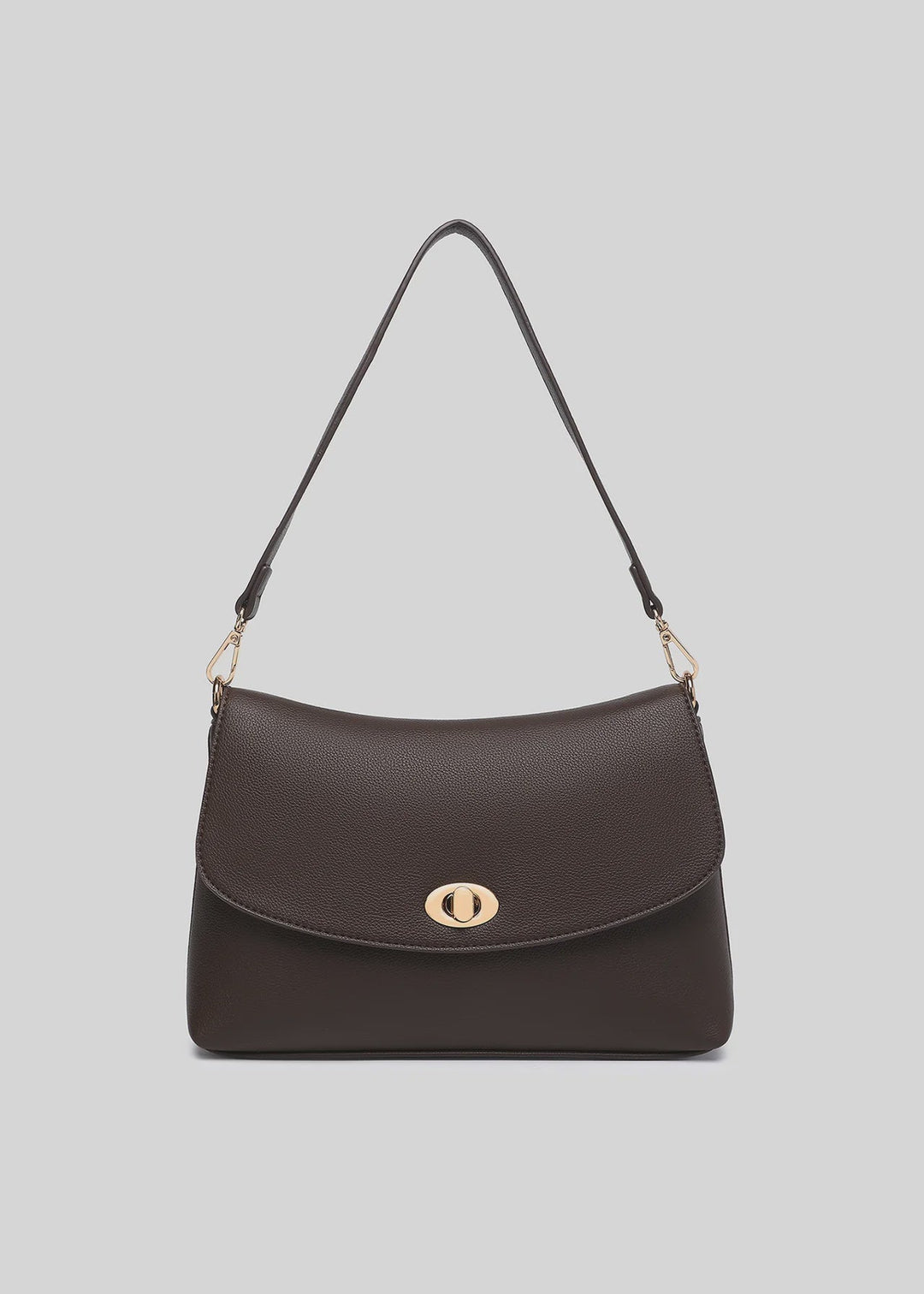 NISHA Shoulder Bag  Chocolate