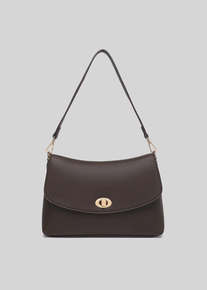 NISHA Shoulder Bag  Chocolate