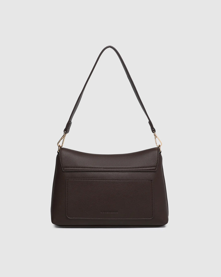 NISHA Shoulder Bag  Chocolate