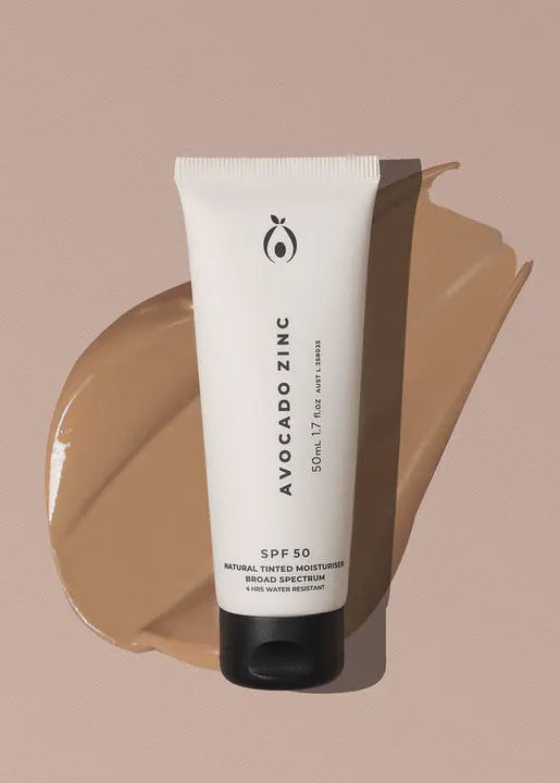 SPF 50 Natural Tinted Moisturiser MEDIUM-DARK