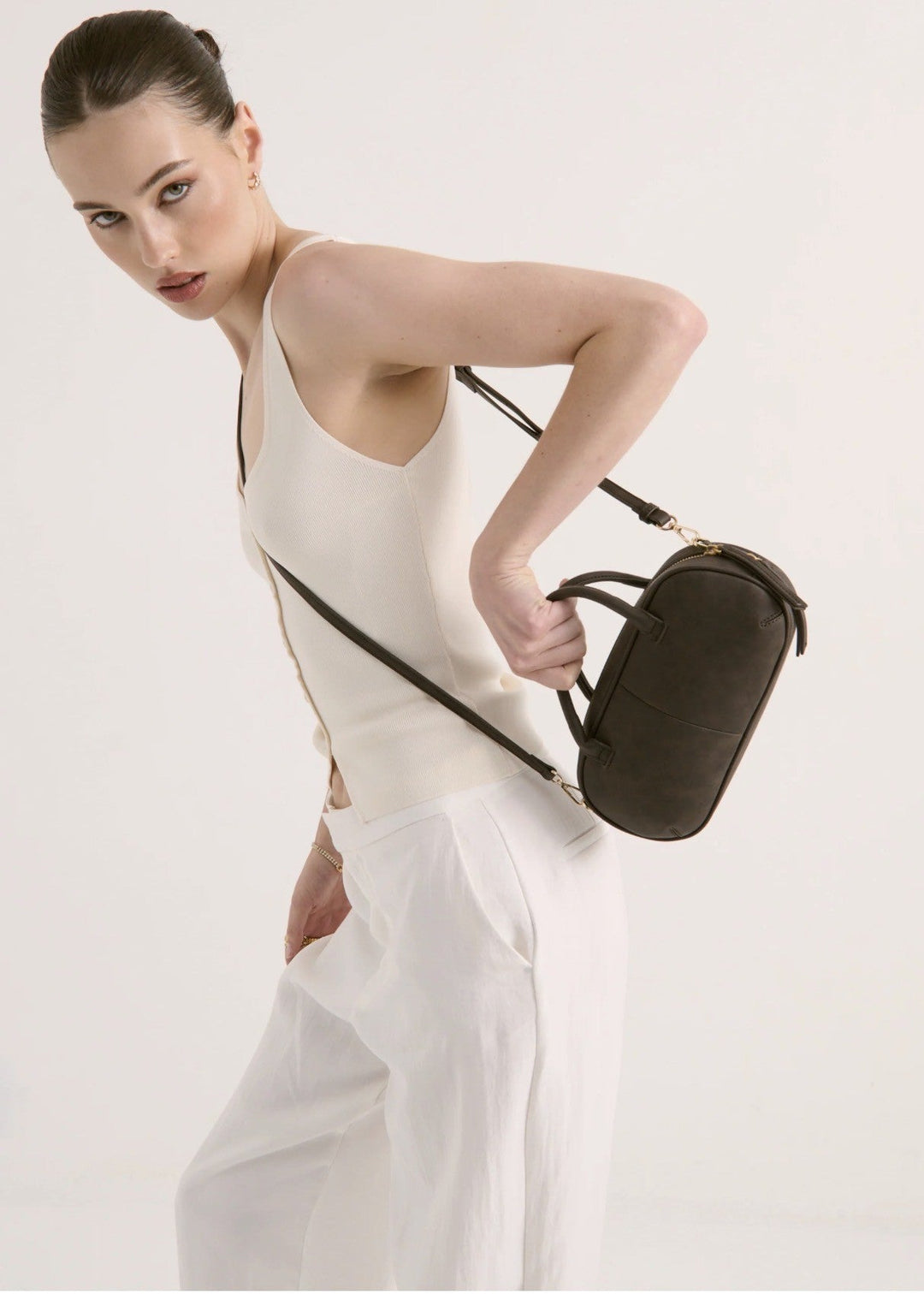 PICCOLA Crossbody Bag Brown