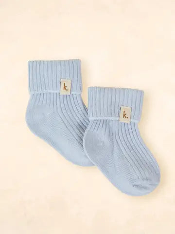 KiiN Cotton Ribbed Baby Socks