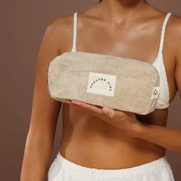 Terry Towelling Pouch LATTE