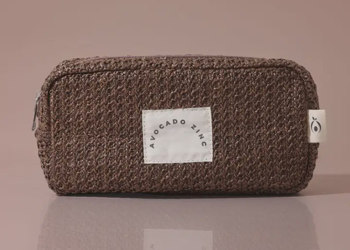 Chocolate Straw Pouch