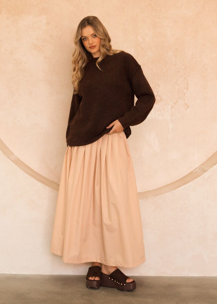Scarlett Jumper Chocolate