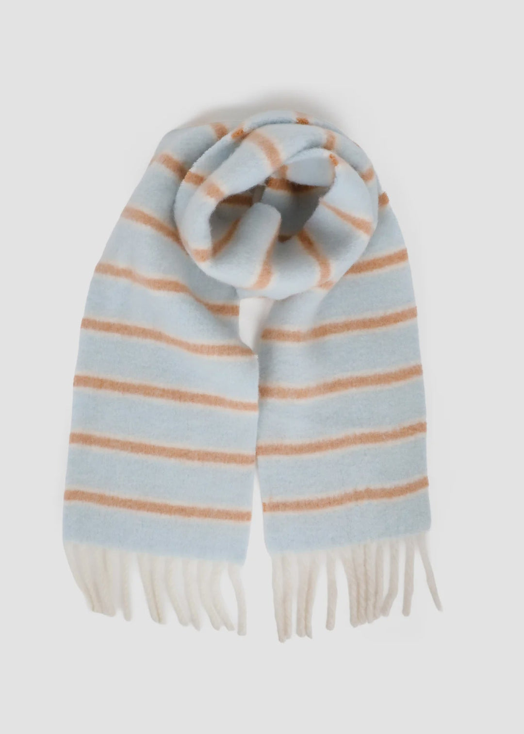 CLOUD Fluffy Stripe Scarf