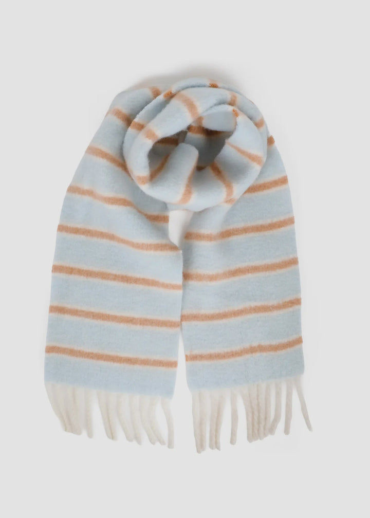 CLOUD Fluffy Stripe Scarf