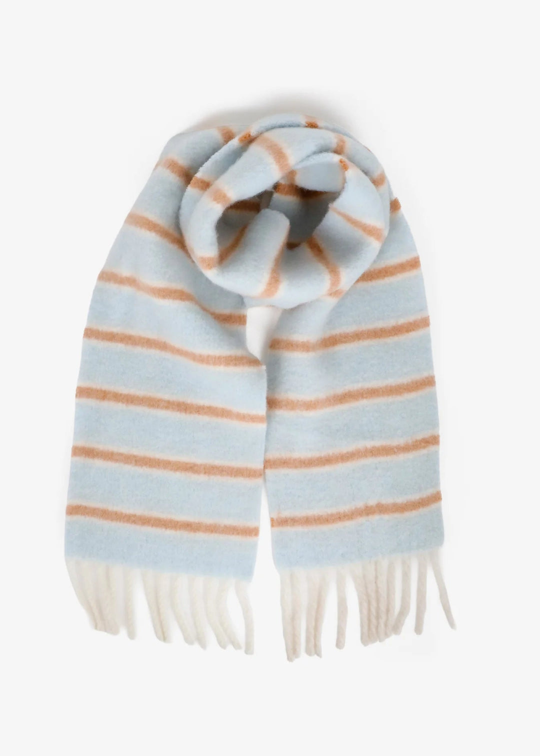 CLOUD Fluffy Stripe Scarf