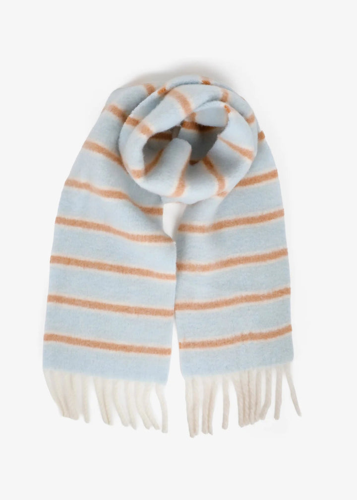 CLOUD Fluffy Stripe Scarf