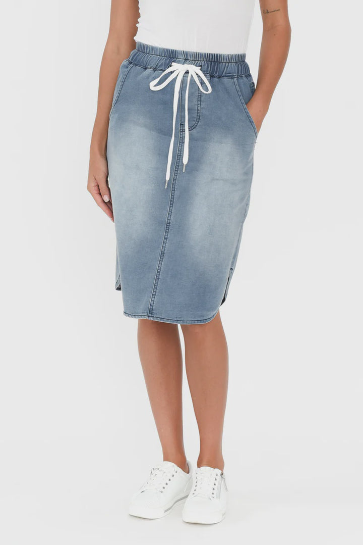 Alina Denim Skirt