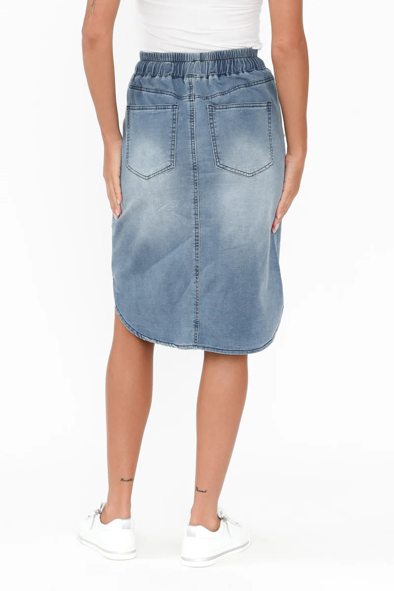 Alina Denim Skirt