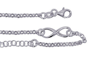 S/S Infinity Belcher Anklet