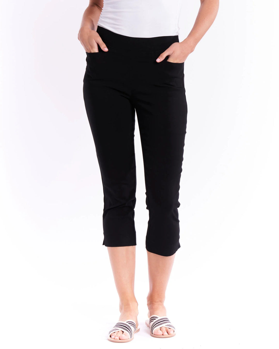 Bengaline Crop Pant Black