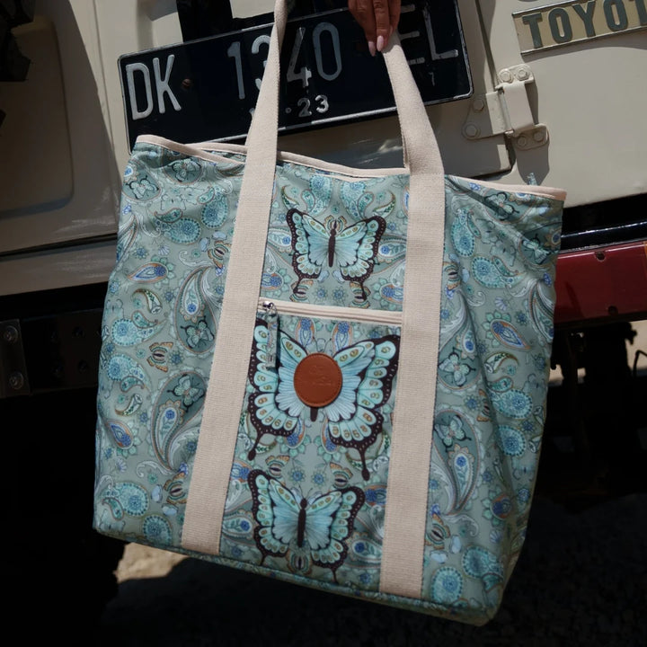 BUTTERFLY EFFECT BEACH TOTE BAG