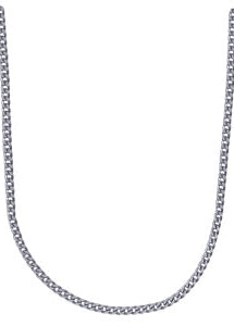 SS  Curb Link Chain 45cm
