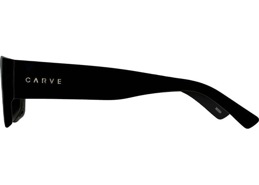 CARVE Vinca Matt Black - Grey Lens
