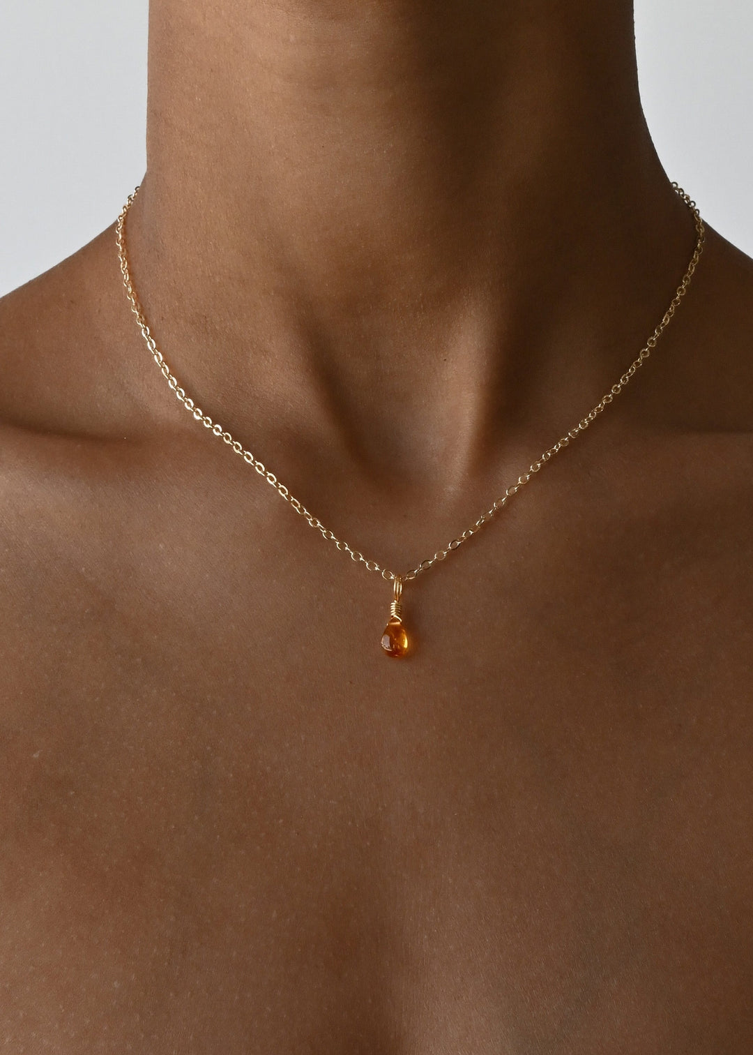 Botanical H2o Droplet Citrine 20inch
