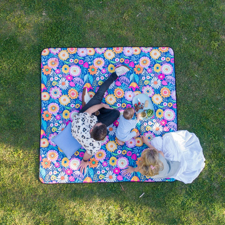 Saltwater Joyful Bloom Picnic Rug
