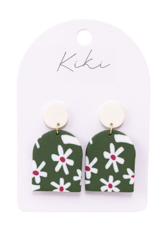 KiKi Floral Arch Earrings