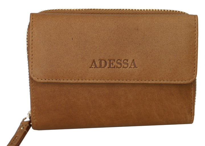 Dijon Wallet Tan