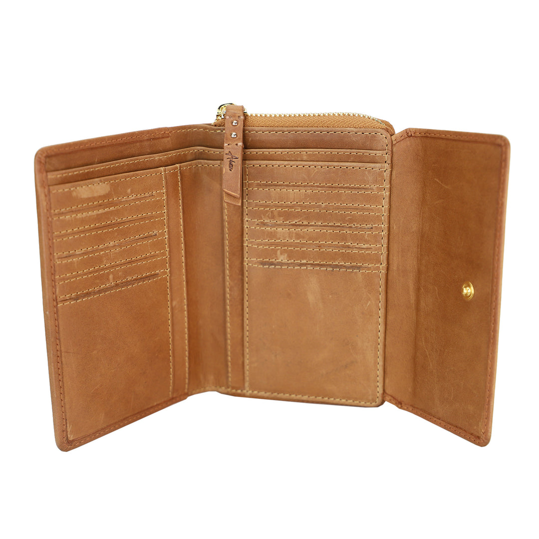 Dijon Wallet Tan
