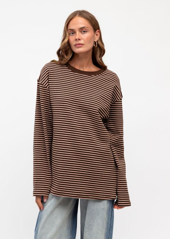 Maddie Long Sleeve Knit Tee