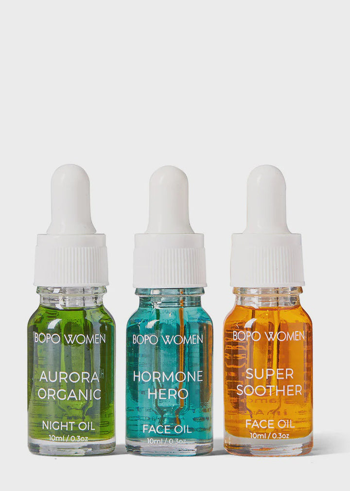 Mini Face Oil Trio