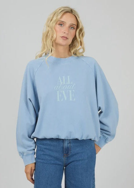 Flynn Washed Box Raglan Crew