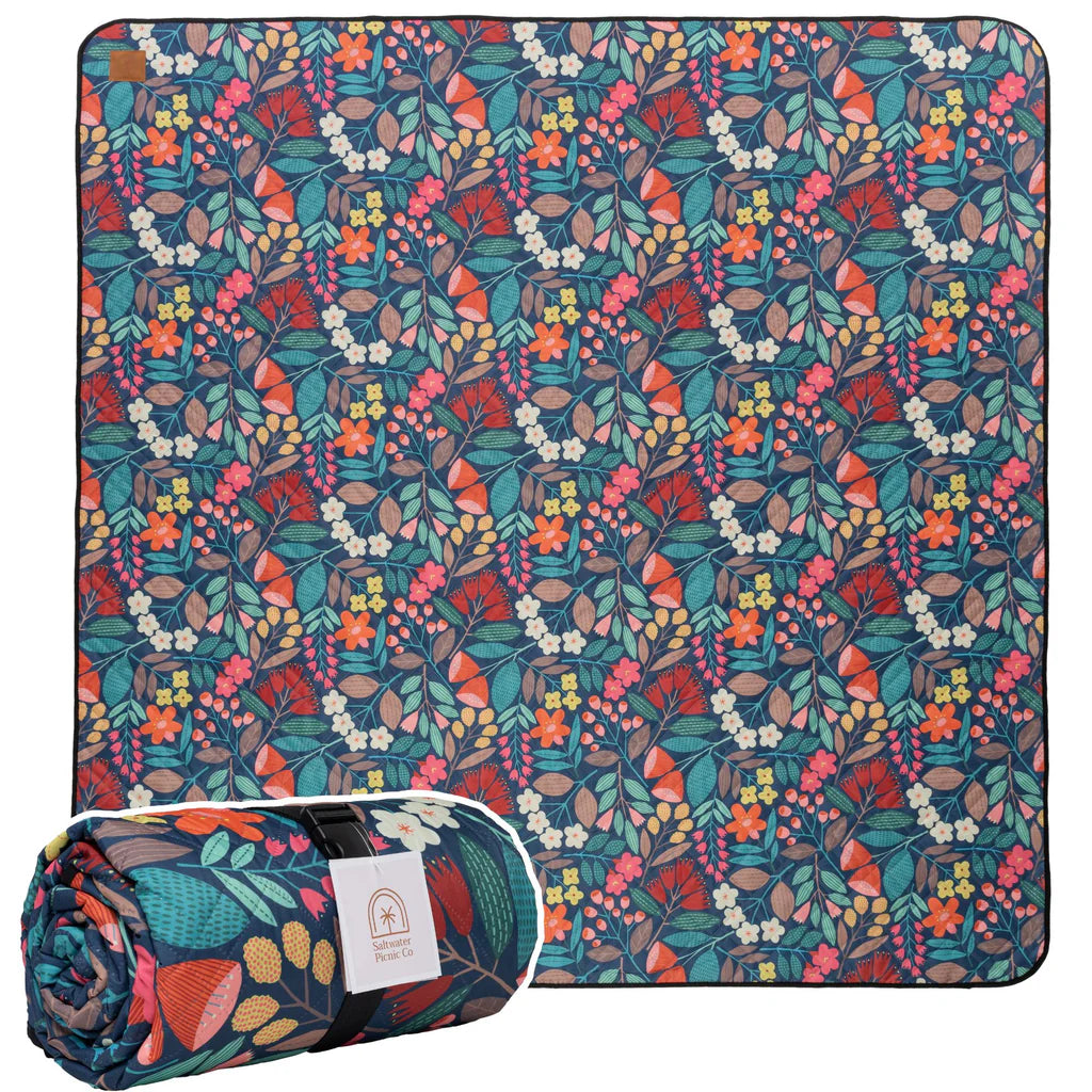Saltwalter Picnic Co Wildflower Picnic Rug