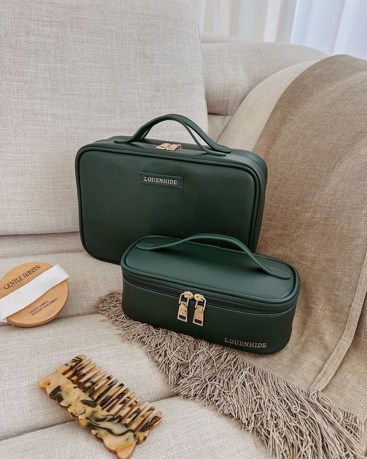 Georgie Fifi Cosmetic Set Forest Green