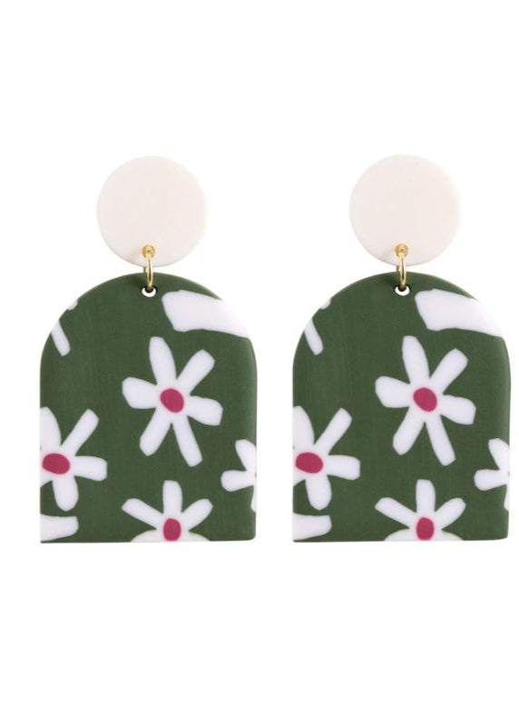KiKi Floral Arch Earrings