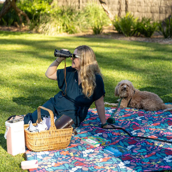 Saltwalter Picnic Co Wildflower Picnic Rug