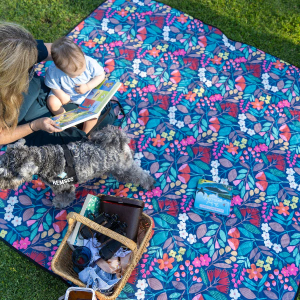 Saltwalter Picnic Co Wildflower Picnic Rug