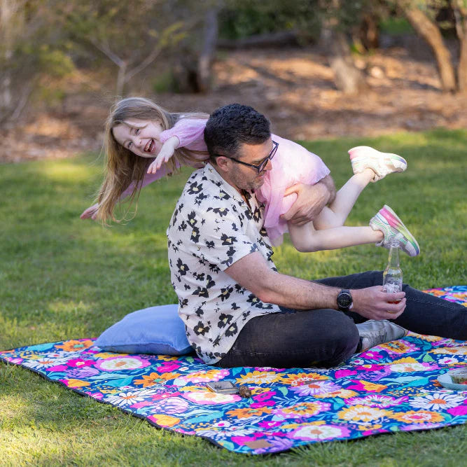 Saltwater Joyful Bloom Picnic Rug