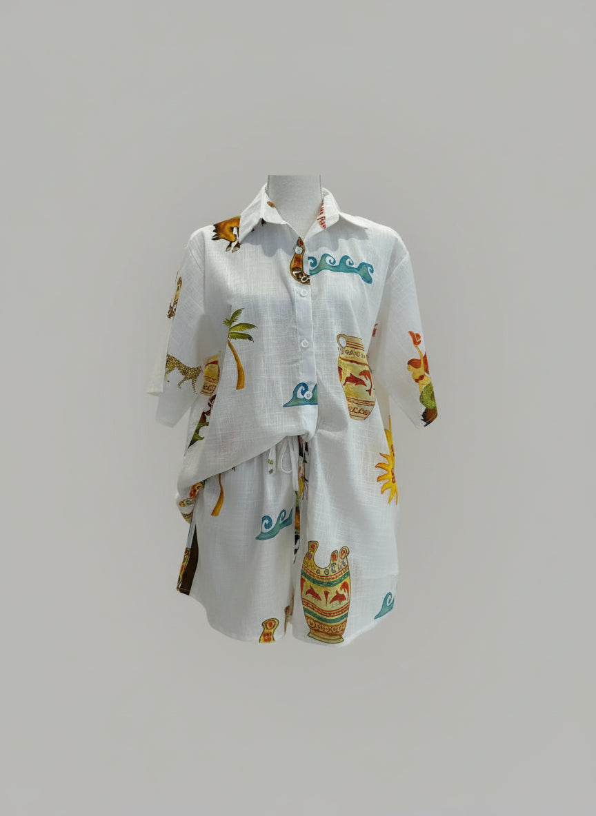 Mermaid Rodeo Short Set