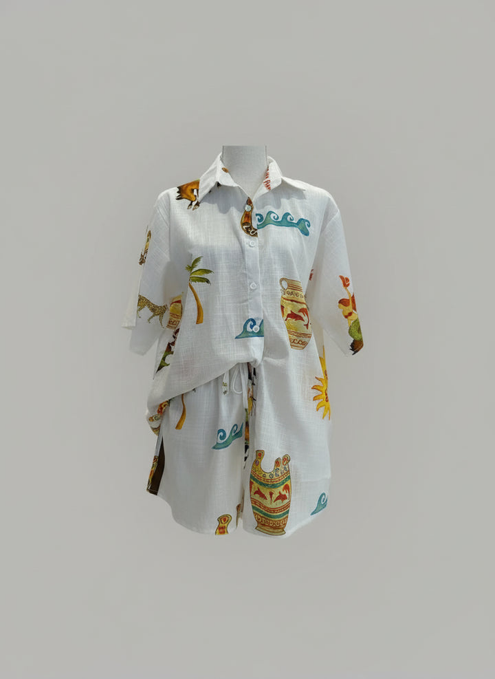 Mermaid Rodeo Short Set