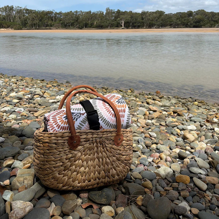 Saltwalter Picnic Co Peacock Picnic Rug